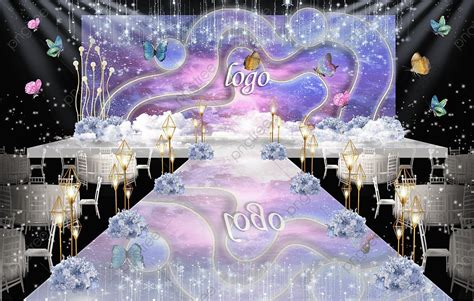 Starry Sky Theme Wedding Renderings Other Template Download on Pngtree