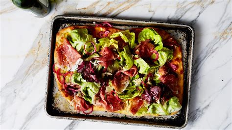 Salad Pizza Recipe | Bon Appétit