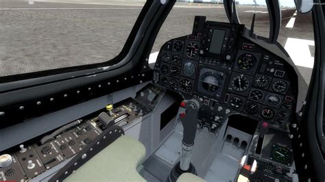 F 8 Crusader Cockpit