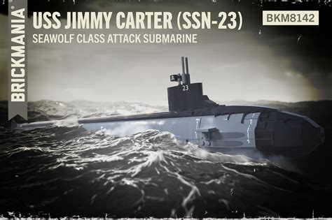 USS Jimmy Carter (SSN-23) – Seawolf Class Attack Submarine (3 in 1 Kit)