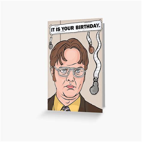 "IT IS YOUR BIRTHDAY." Greeting Card for Sale by ToruandMidori | Redbubble