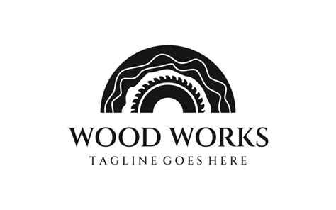 Wooden furniture work logo vector 6 #307835 - TemplateMonster