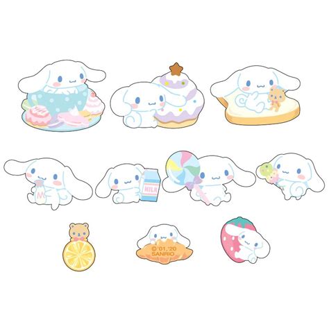 Milk Carton Cinnamoroll Stickers Box - Kawaii Panda - Making Life Cuter