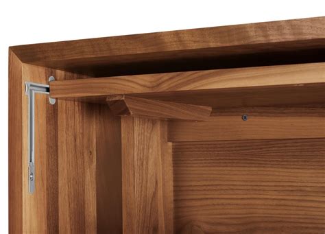 Source/name for “flip up, slide in” cabinet door track like this? : woodworking