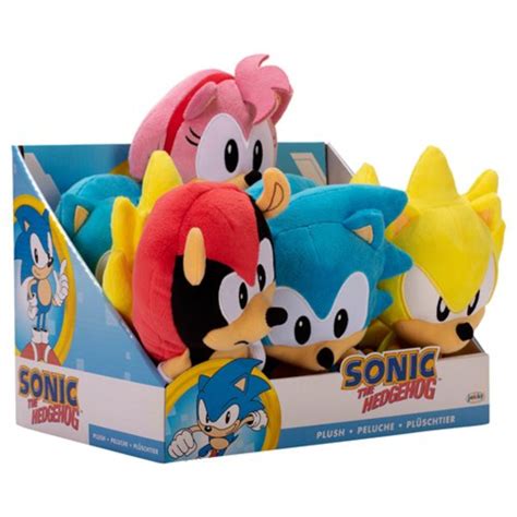 Sonic the Hedgehog 7-Inch Basic Plush Wave Assorted – Toys4me