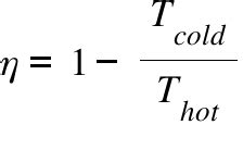 Carnot Thermal efficiency Calculator | Calistry