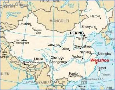 Wenzhou Map - ToursMaps.com