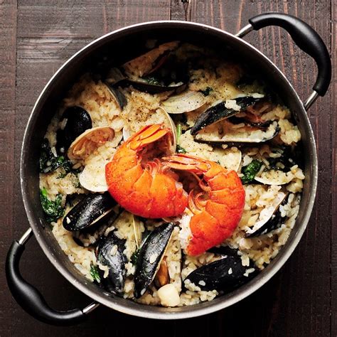 Foodista | Recipes, Cooking Tips, and Food News | Creamy Seafood Risotto