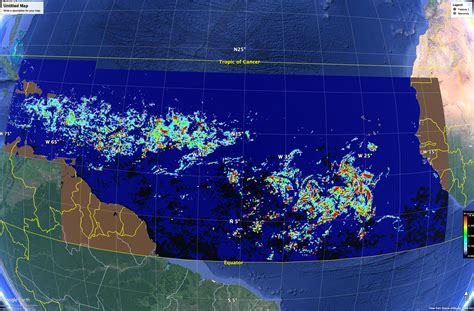 Satellite images show huge seaweed blob creeping closer