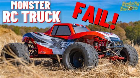 Monster RC Truck FAIL !!! - YouTube