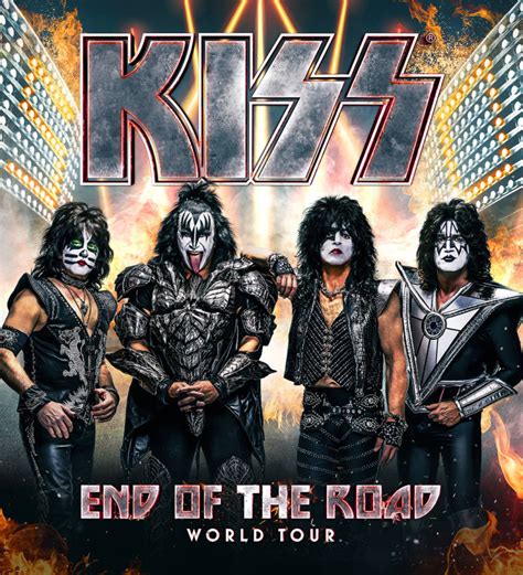 KISS announce the final dates of their End Of The Road Tour, including multiple Canadian shows