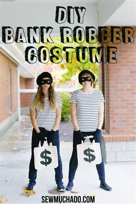 Diy Bank Robber Costume Mask