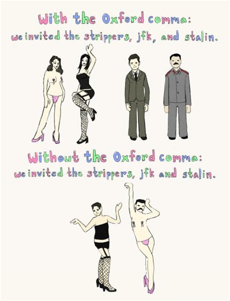 Why You're Wrong About the Oxford Comma - Sarena Ulibarri