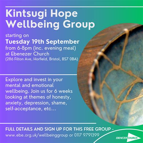 Kintsugi Hope Wellbeing Group — Ebenezer Church