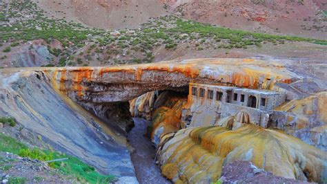 Puente del Inca, The Inca's Bridge, Mendoza Province, Argentina - See ...