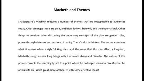 The Amber of the Moment: Macbeth and Grammar Analysis