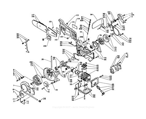 Echo CS-400EVL Parts Diagram for Engine