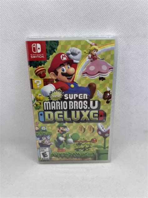 NEW SUPER MARIO Bros. U Deluxe Nintendo Switch BRAND NEW (SEALED) $38.00 - PicClick