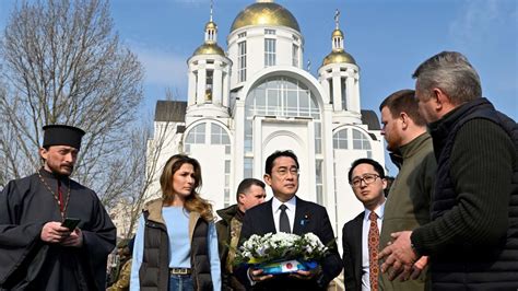 Kishida, Japanese Prime Minister, makes surprise visit to Ukraine to ...