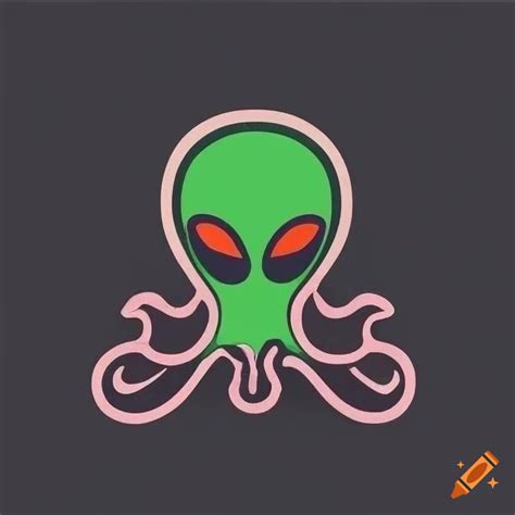 Logo of an alien octopus