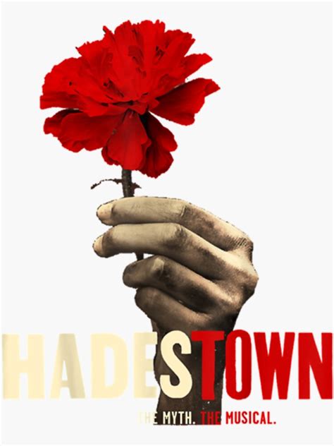 "Hadestown - Hadestown flower - Hadestown The Musical" Sticker for Sale by Hajaki | Redbubble