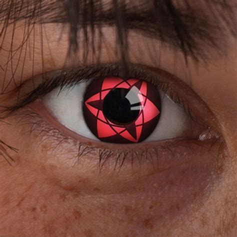 Uchiha Clan: Sasuke Uchiha Eternal Mangekyou Sharingan Contacts