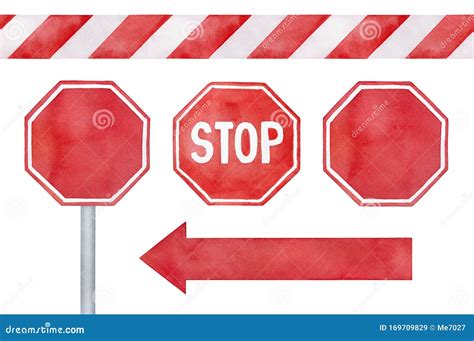 Blank Stop Sign Clip Art