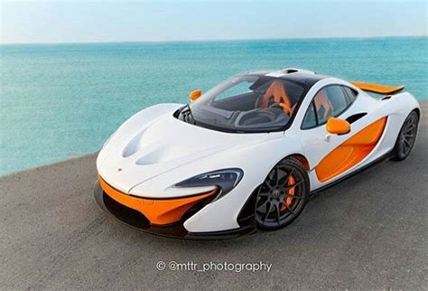 Mclaren P1 Orange Wallpaper