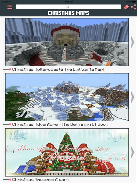 Christmas Maps for Minecraft PE : Pocket Edition | Apps | 148Apps