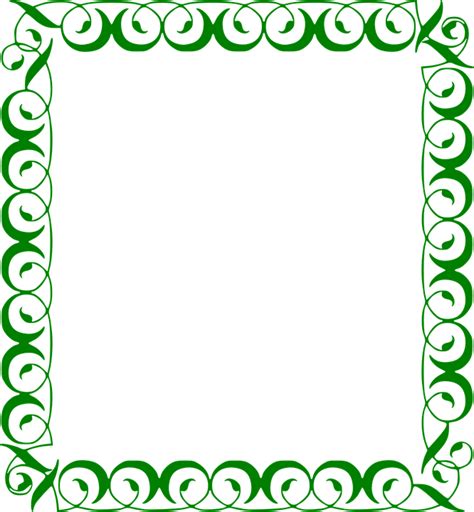 Grøn Ramme Ornamenteret - Gratis vektor grafik på Pixabay