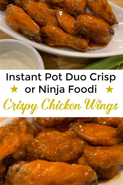 Instant Pot Duo Crisp Chicken Wings - Instant Pot Cooking