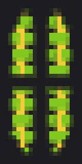 Lime terracotta Minecraft Banner