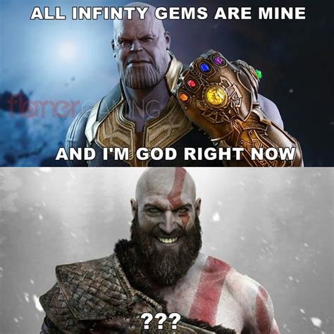 Are You God Right Now ? :D - Gaming | God of war, Funny gaming memes ...