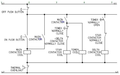 Star Delta Starter Control Circuit Diagram With Timer - The Beginner S Guide To Wiring A Star ...