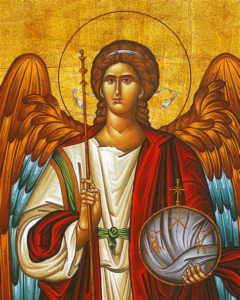 Archangel Michael icon Handmade Greek Orthodox icon of St | Etsy