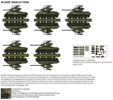 M4A3E2 Assault Tank by nickygio on DeviantArt