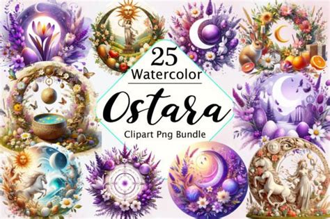 Ostara Spring Equinox PNG Bundle Graphic by SVGArt · Creative Fabrica