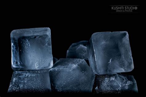 Ice Cubes Photography