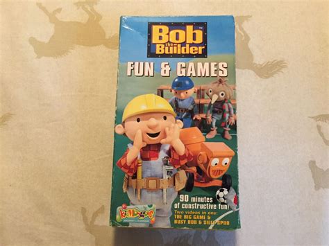 Pin by Fabian's Media Corner 2001 on Bob The Builder VHS | Kid movies, Video game, Bob the builder