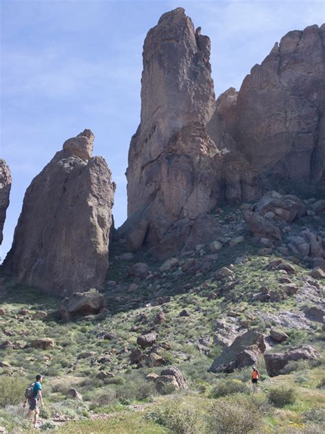 Treasure Loop Hiking Trail, AZ: Explore the base of the Superstitions Mtns