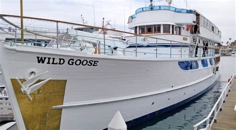 Marine Committee Tours the Duke’s ‘Wild Goose’ - Newport Beach News