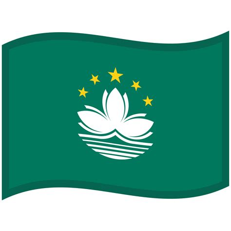 Macao SAR China Waved Flag Icon | Waved Flags Iconpack | Wikipedia Authors