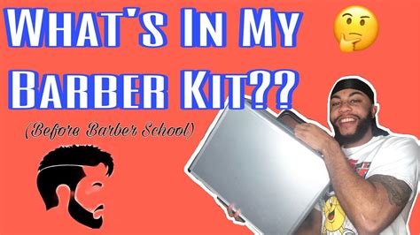 WHATS IN MY BARBER KIT??? - YouTube