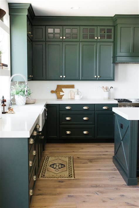 Parade Home Reveal - Pt. 1 - Studio McGee | Green kitchen cabinets, Kitchen cabinet inspiration ...