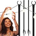 Holiday Styling String Light Poles for Outdoors, Ideal for Garden or Wedding Decor, Sturdy Poles ...