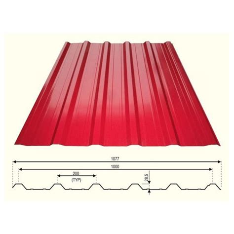 PVC Roof And Wall Cladding, Thickness: 0.45 mm at best price in ...