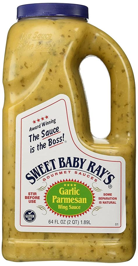 Sweet Baby Ray's Garlic Parmesan Wing Sauce - 64 Oz. Jug | Garlic parmesan wings, Parmesan wings ...