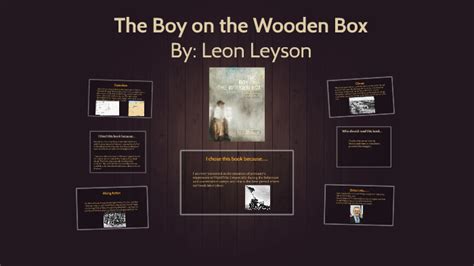 The Boy on the Wooden Box by naomi borrayo