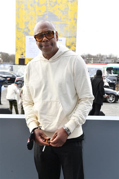 Paris, FRANCE – Dave Chappelle attends Menswear Dior Fall/Winter 2022/ ...