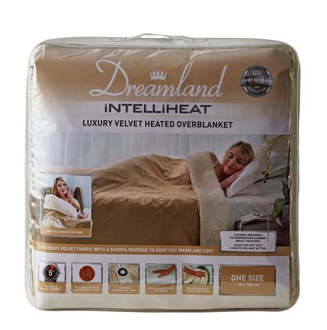 Dreamland Lux Velvet Heated Overbed Sherpa Fleece Reviews